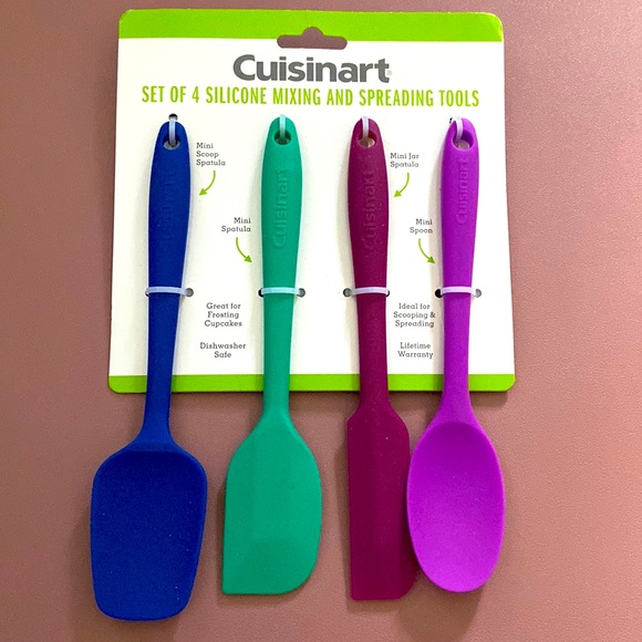 Cuisinart Other - Cuisinart 4 Piece Variety Mini Silicone Kitchen Utensil Tool Set